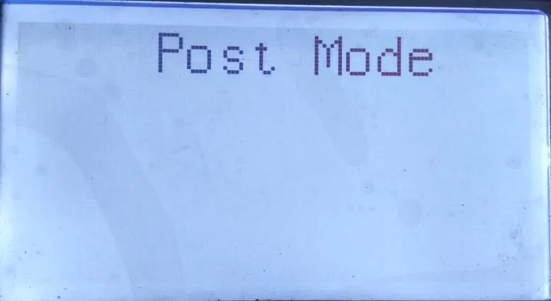 Telefone no modo POST