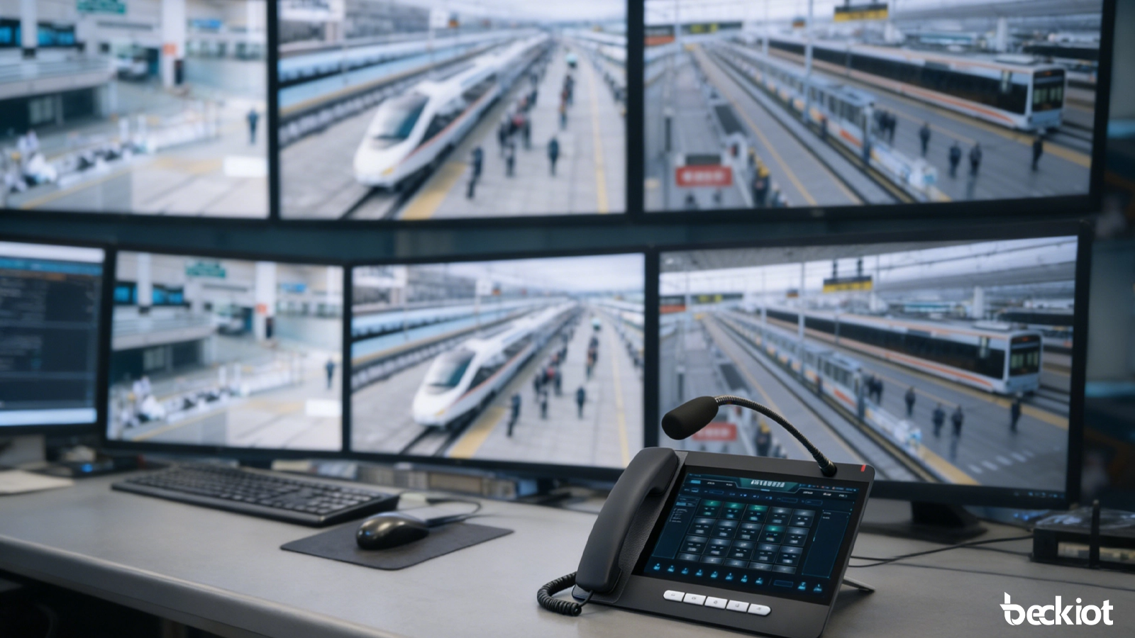 Sala de Controle da Estação