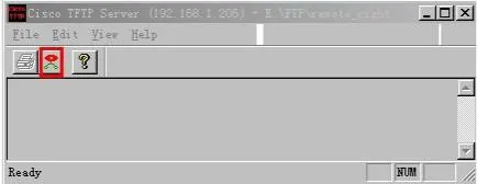 Interface do software TFTP
