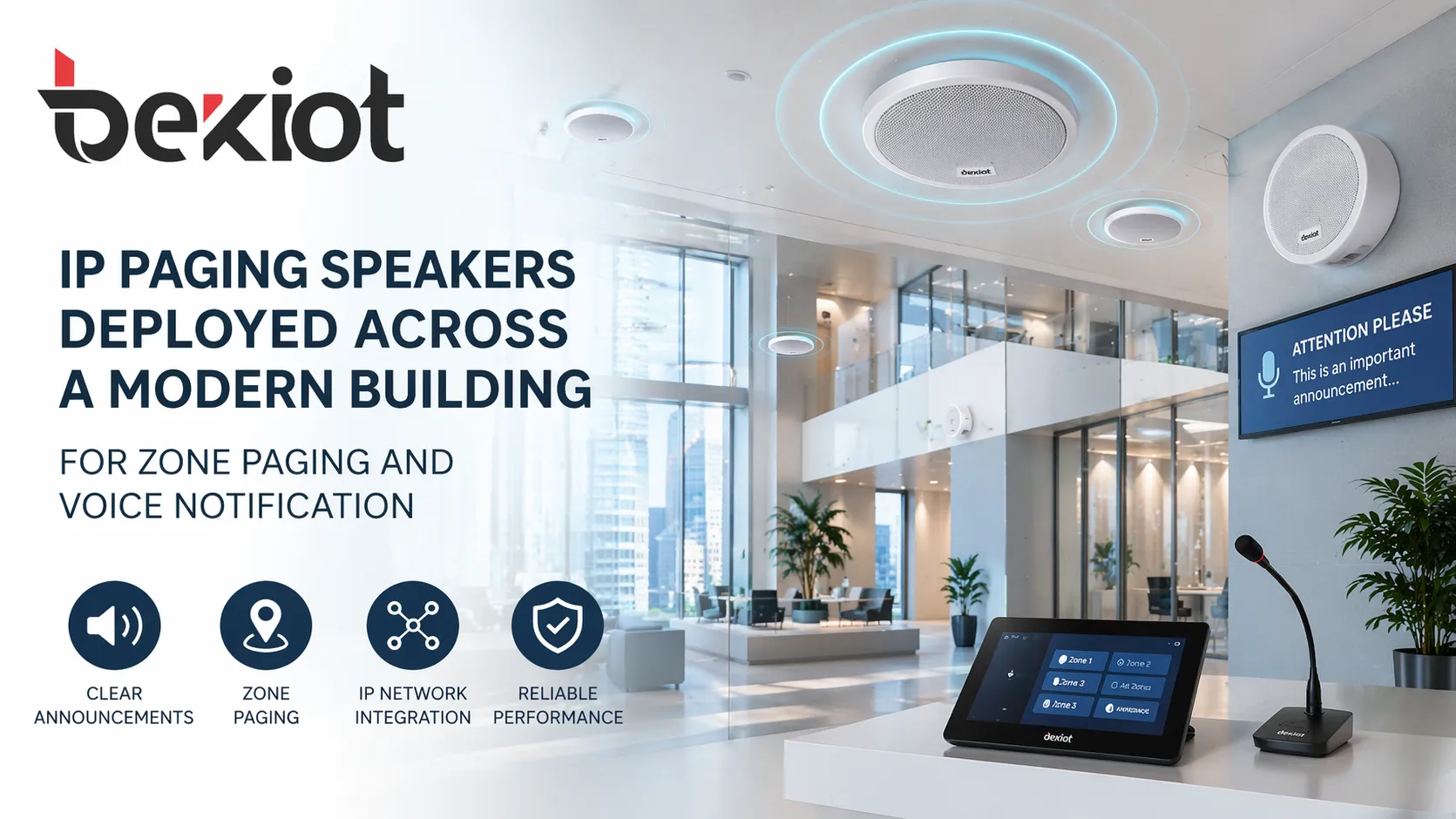 IP Paging Speakers: Features, Benefits, and Applications