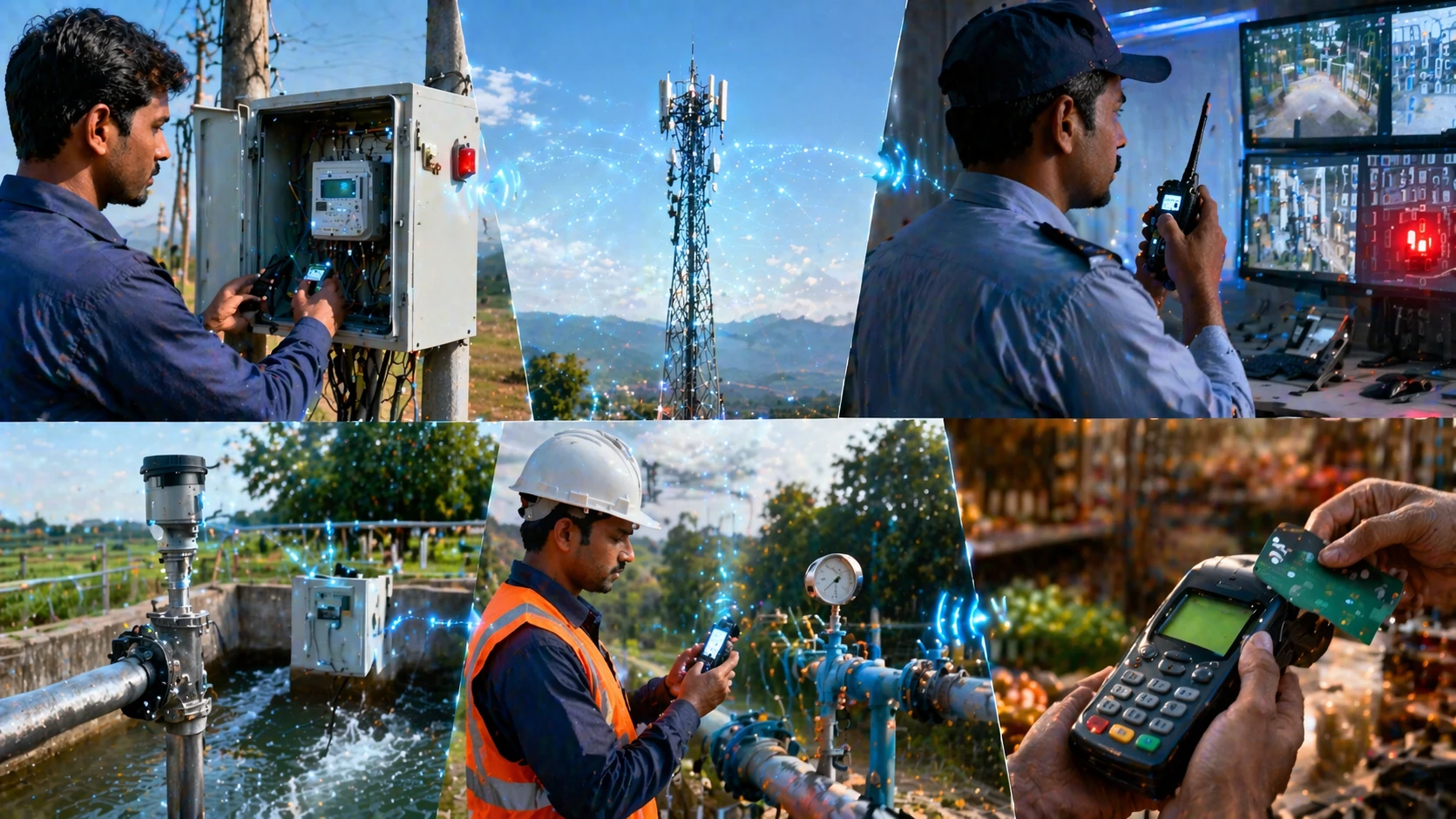 A comunicação móvel GSM é um cenário de aplicação prático