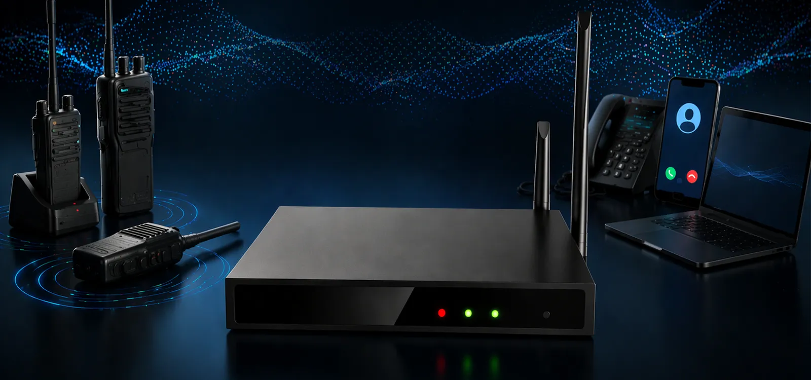 Intercomunicação UHF e Interoperabilidade SIP