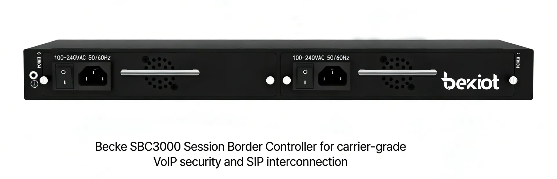 Controlador de Fronteira de Sessão Becke SBC3000 para segurança VoIP de nível de operadora e interconexão SIP