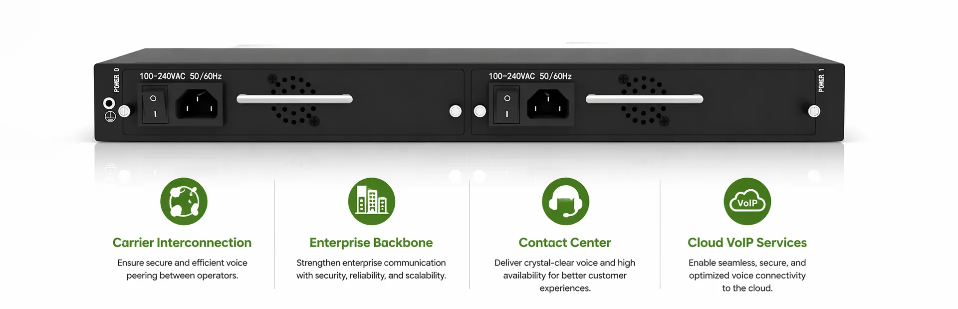 Becke SBC3000 para interconexão de operadoras, backbone empresarial, centros de contato e serviços VoIP em nuvem
