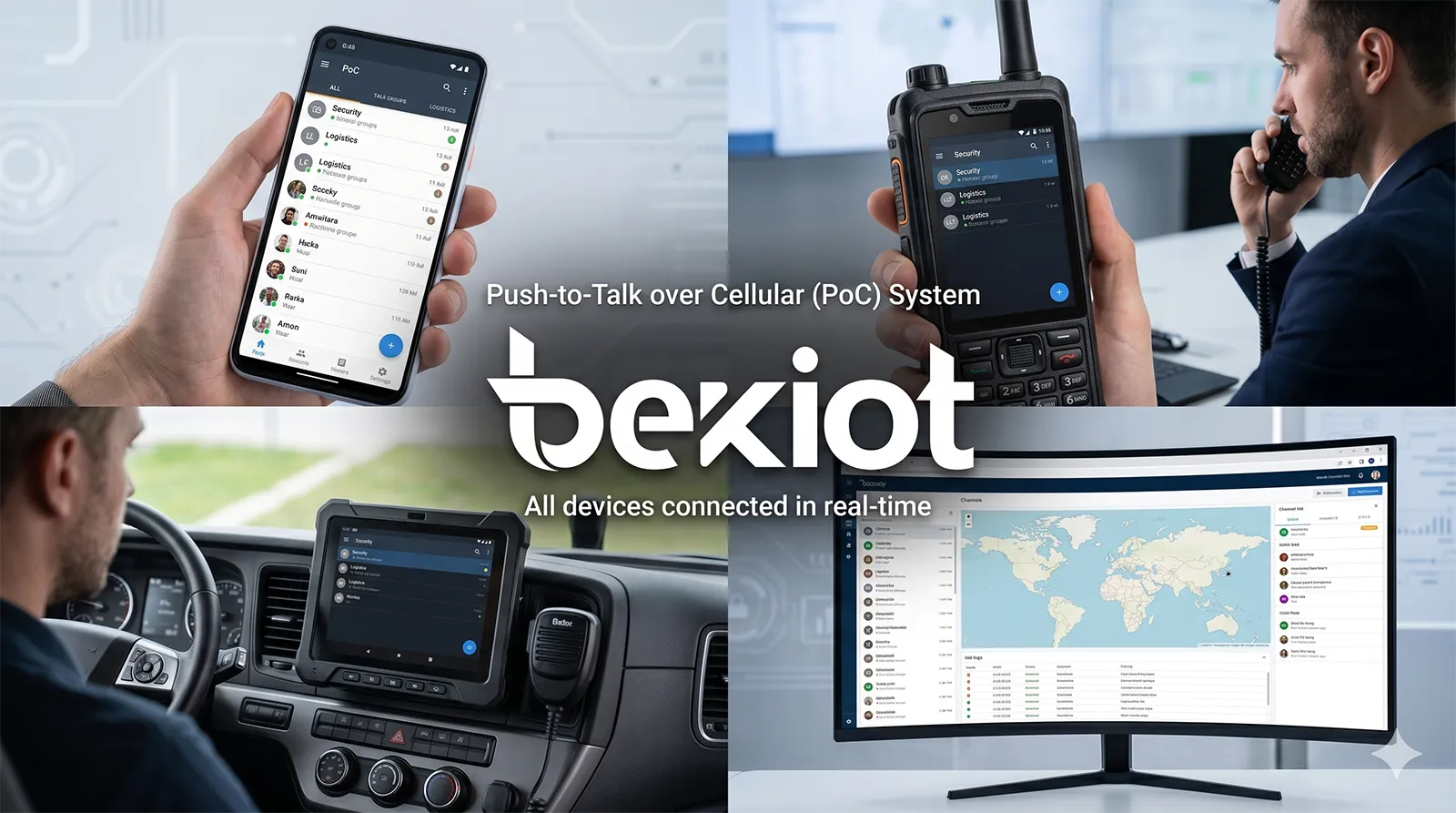 O que é PoC (Push-to-Talk over Cellular)? Recursos, benefícios e aplicações