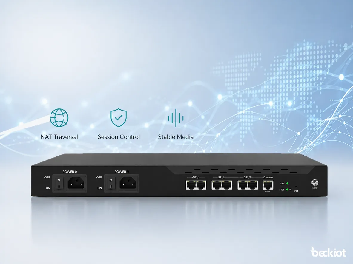 Controle de Sessão Traversal e Inteligente NAT