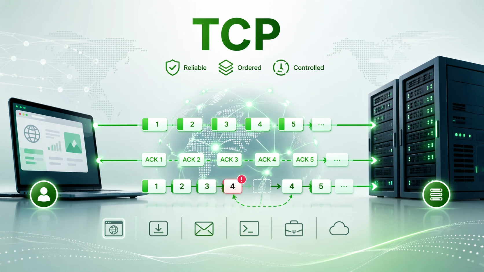 O que é o Protocolo TCP? Utilizações, Funcionamento e Aplicações
