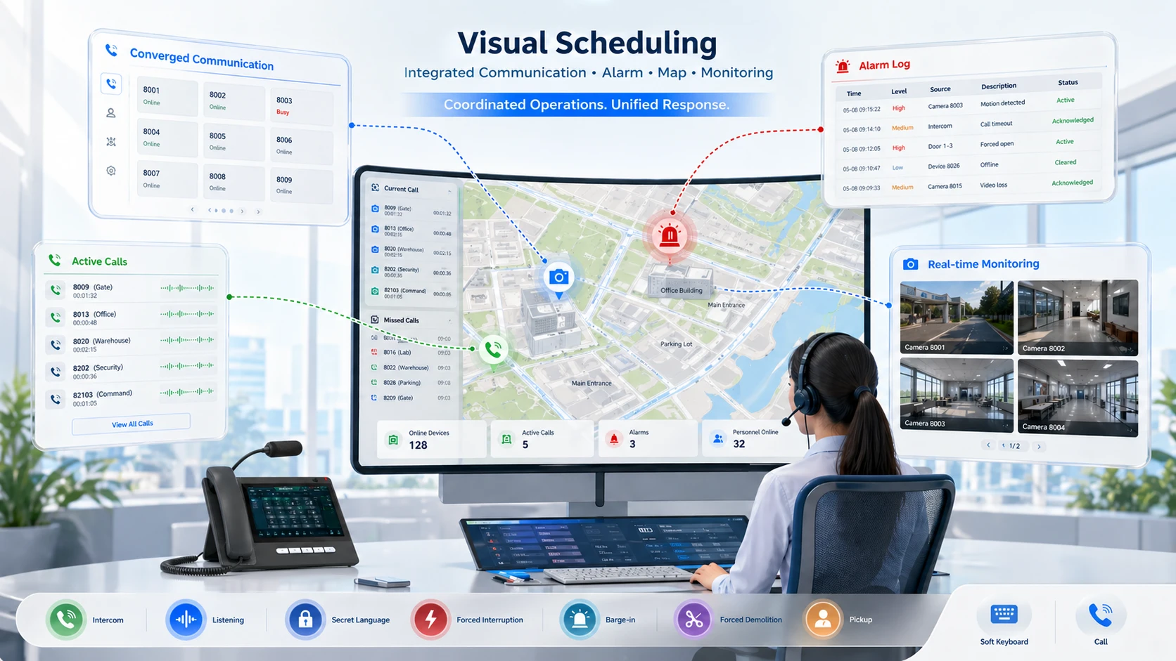 Quais são as características e aplicações do despacho visual?