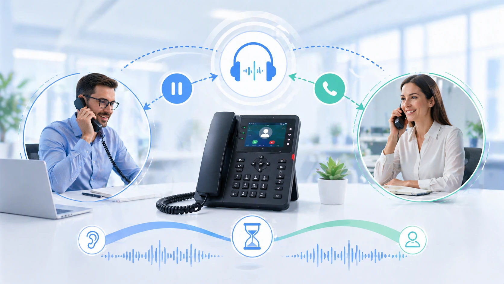 Quais são as Características e Vantagens da Espera de Chamada?