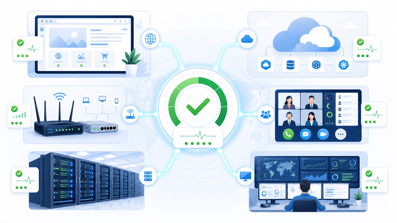 Níveis de disponibilidade de uptime comparando a confiabilidade de 99%, 99,9% e 99,99% com o impacto do tempo de inatividade
