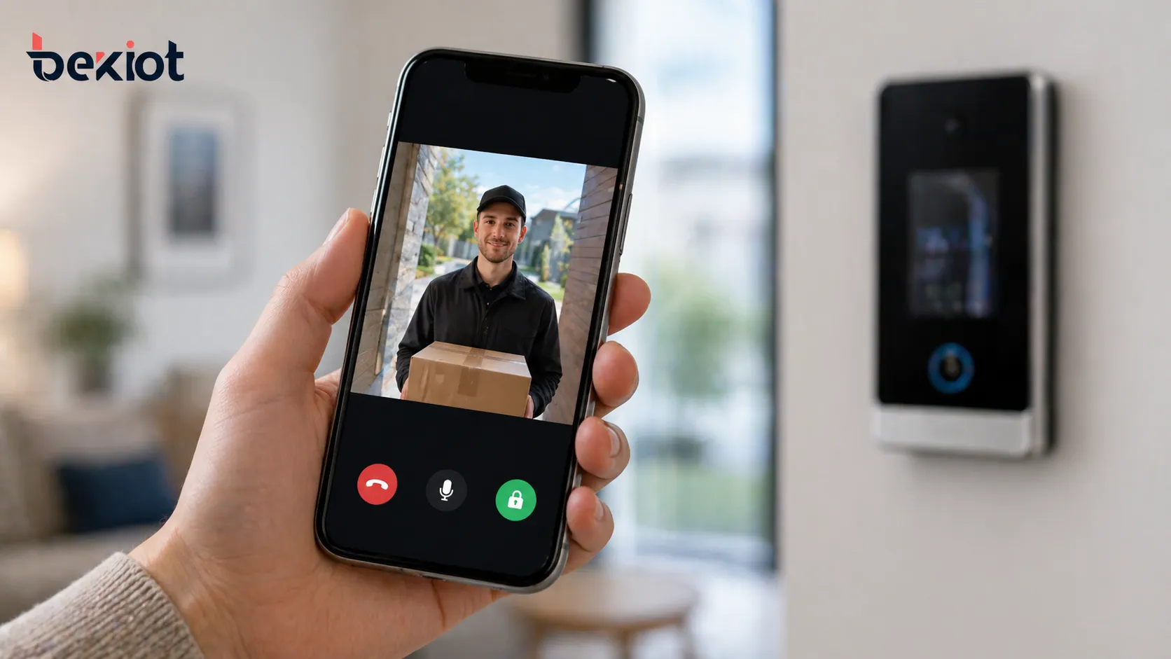 Acesso remoto e controle por aplicativo de smartphone