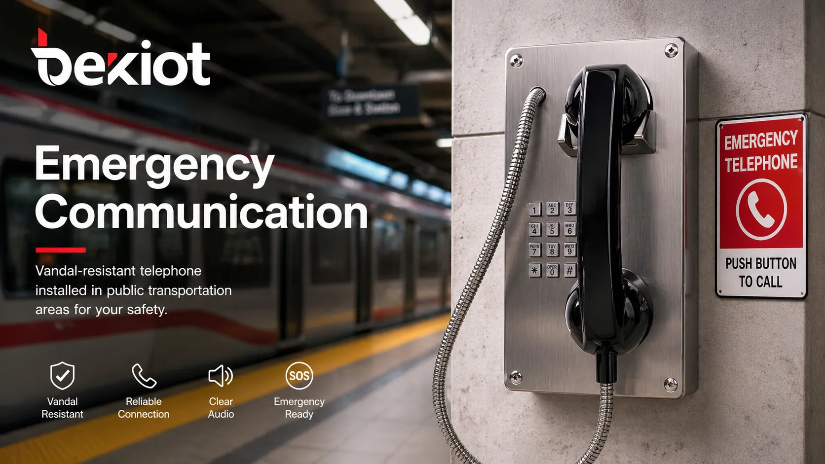 O que é um telefone antivandalismo, onde ele é necessário e como escolher o modelo certo