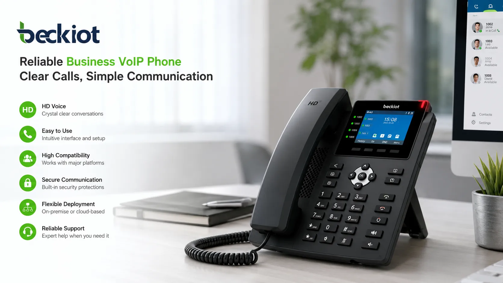 Como escolher o melhor sistema telefônico VoIP para pequenas empresas para sua empresa