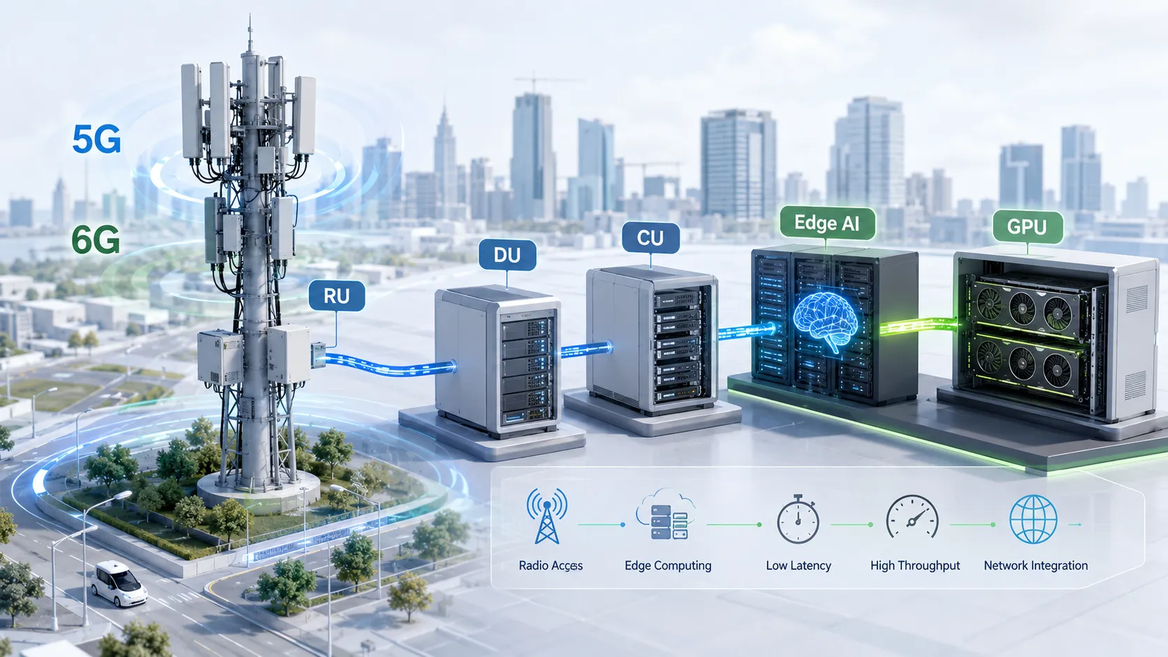 O que é AI-RAN? Arquitetura, lógica técnica, desafios de implantação e perspectiva 6G