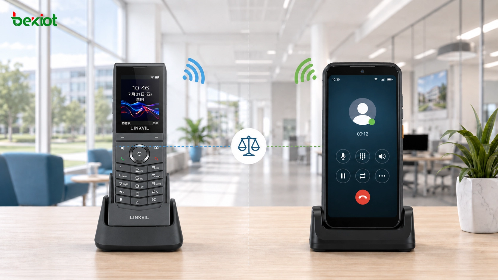 Duas formas de implementar telefones Wi‑Fi em sistemas de comunicação SIP