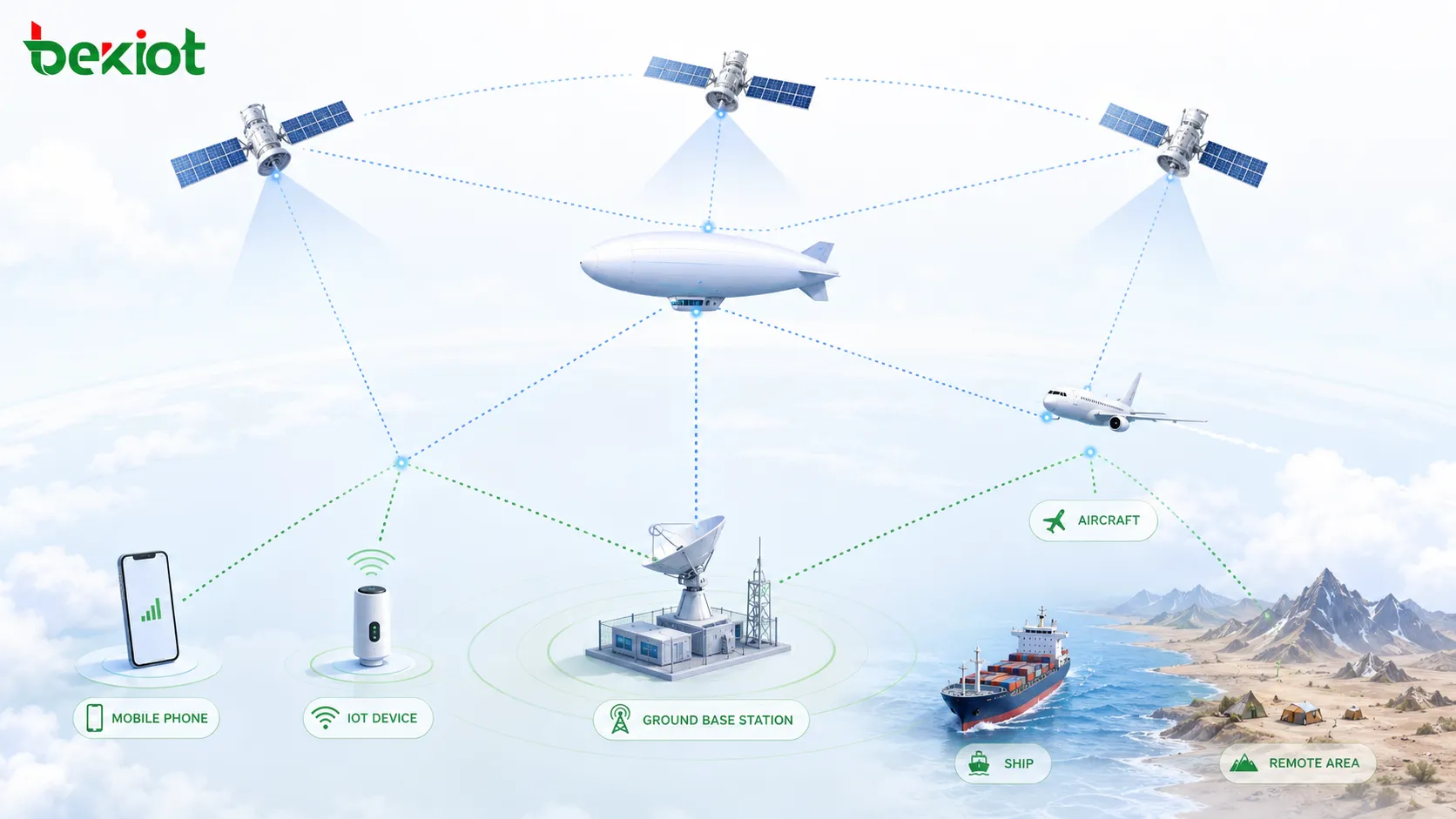 O que é NTN? Uma tecnologia de rede 6G para conectividade por satélite e não terrestre