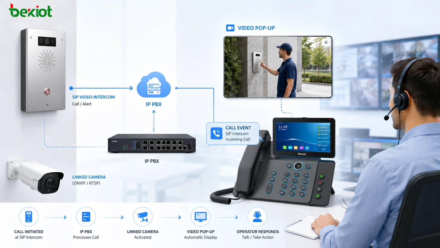 Aplicações de vídeo populares em sistemas IP PBX: casos de uso práticos e guia de implantação