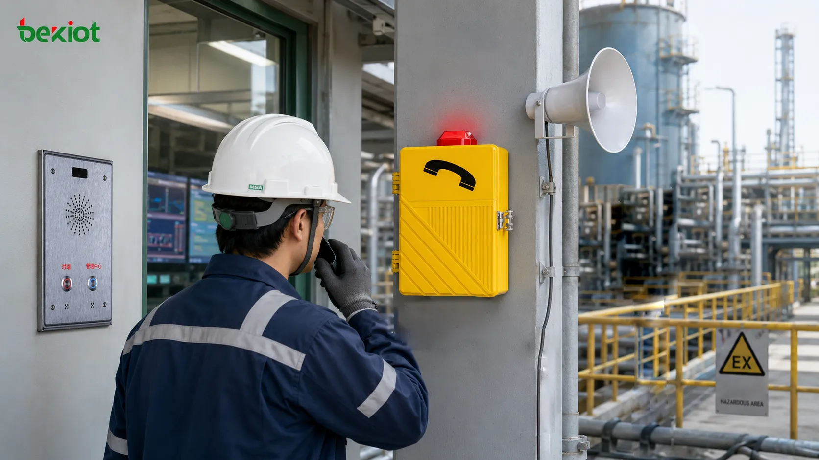 Intercomunicadores amplificados à prova de explosão: casos de uso e recursos do sistema