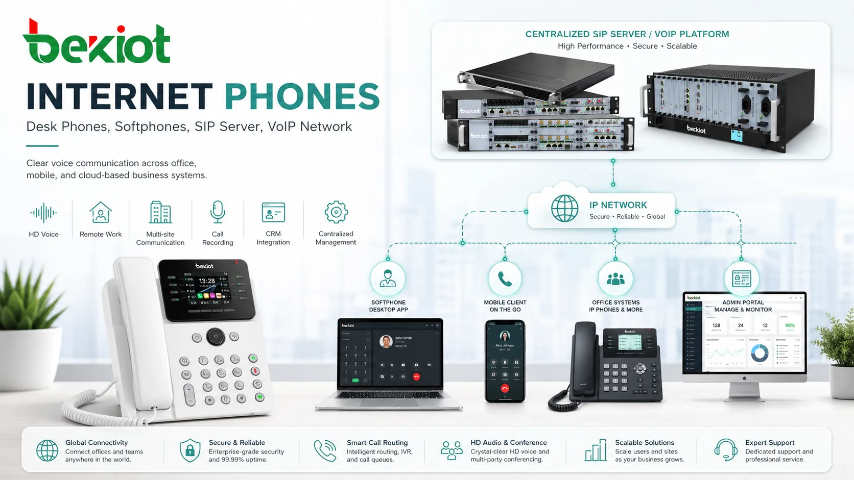 Telefones pela Internet: como funcionam e quão clara é a qualidade da chamada?