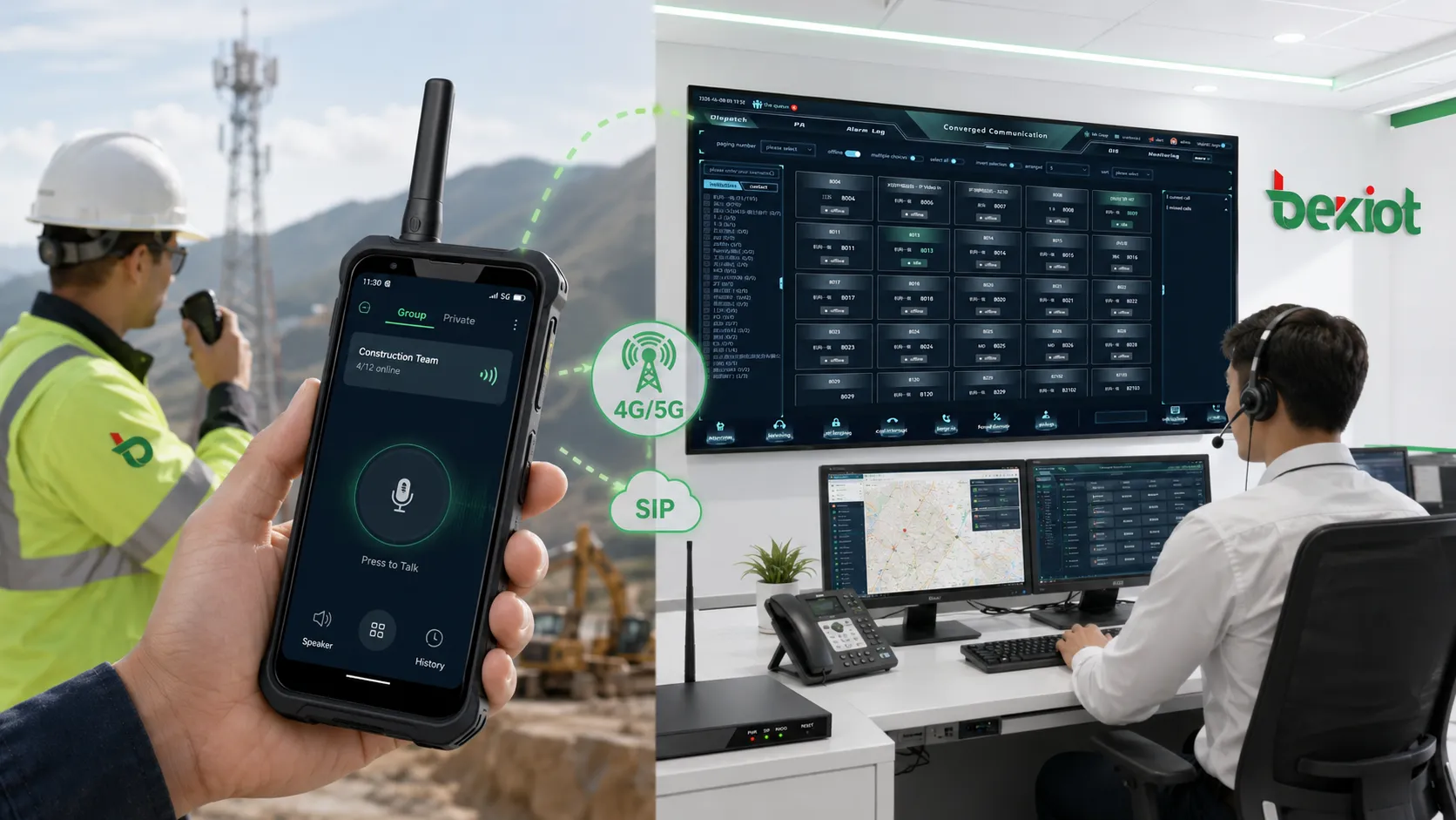 Sistema digital troncalizado privado para segurança pública parque químico porto transporte ferroviário e comunicação aeroportuária
