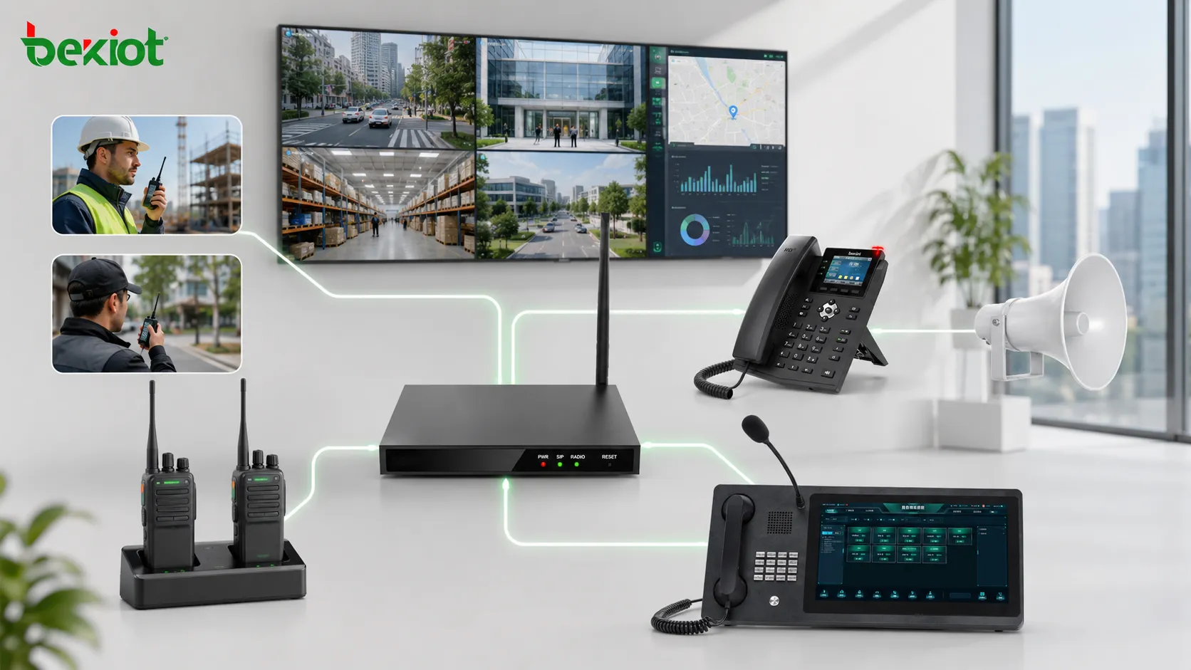Do Intercomunicador por Rádio à Colaboração de Comando: Por que a Integração de Gateway é Importante