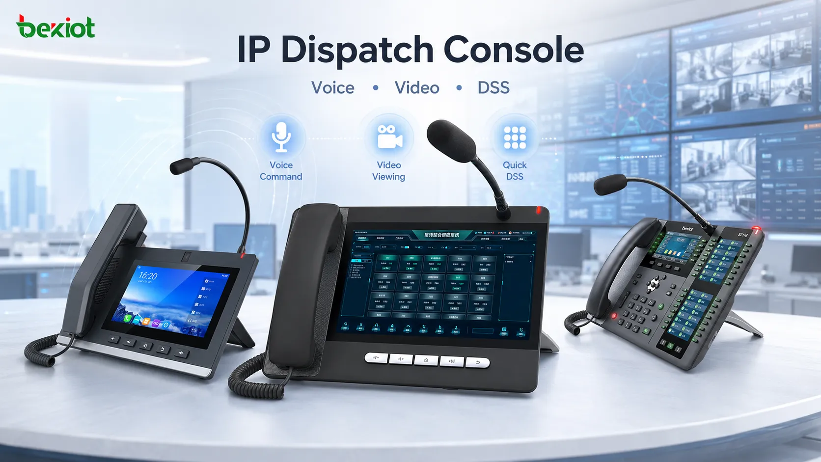 Telefones IP Adequados para Uso como Console de Despacho