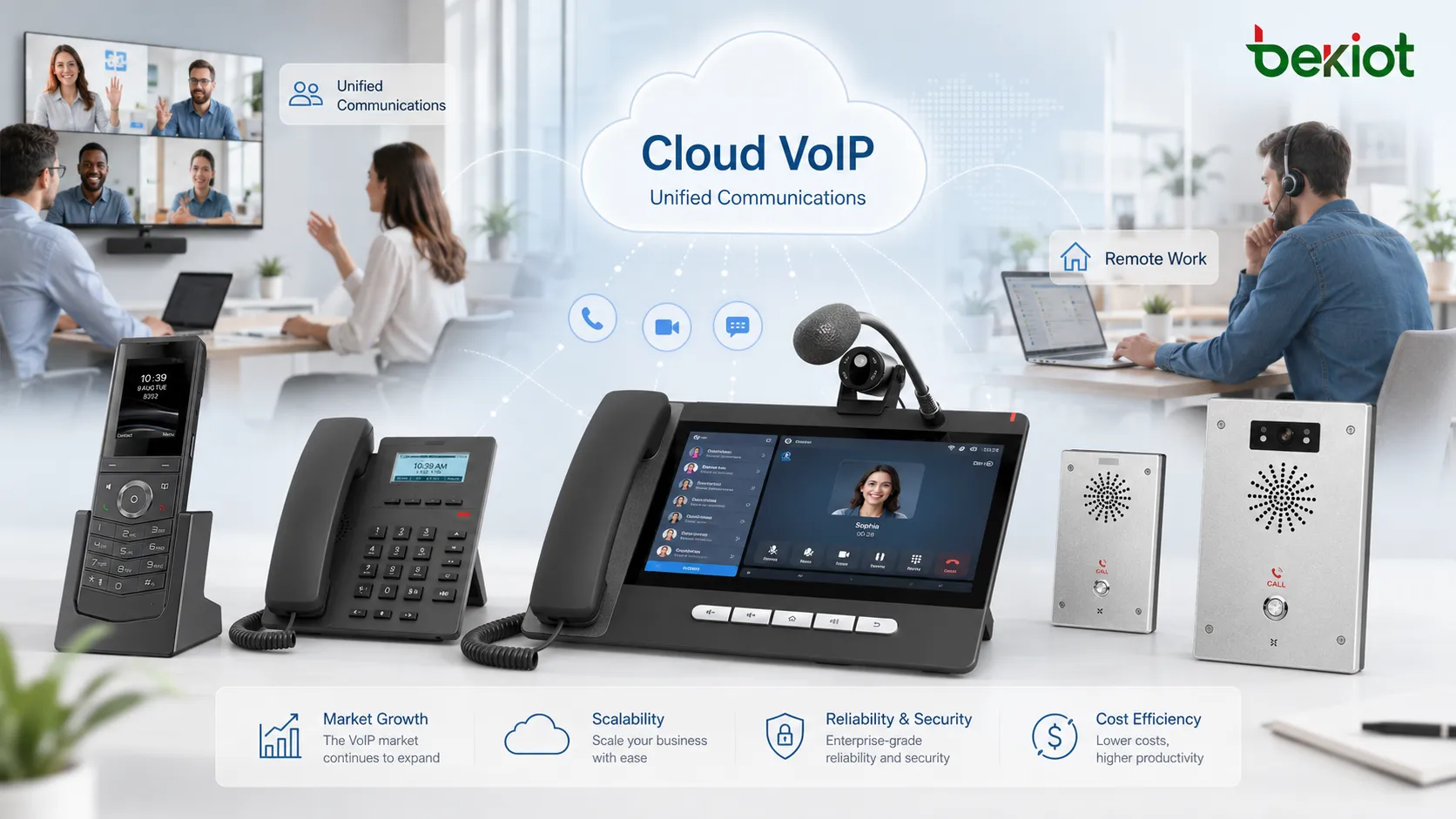 Crescimento do mercado de software de telefonia VoIP impulsionado por comunicação em nuvem, trabalho remoto, comunicações unificadas e plataformas de voz empresarial