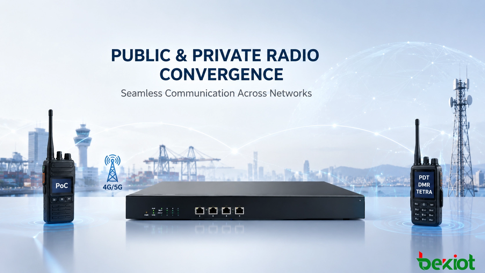 Convergência de Redes de Rádio Públicas e Privadas: Uma Solução de Integração Prática