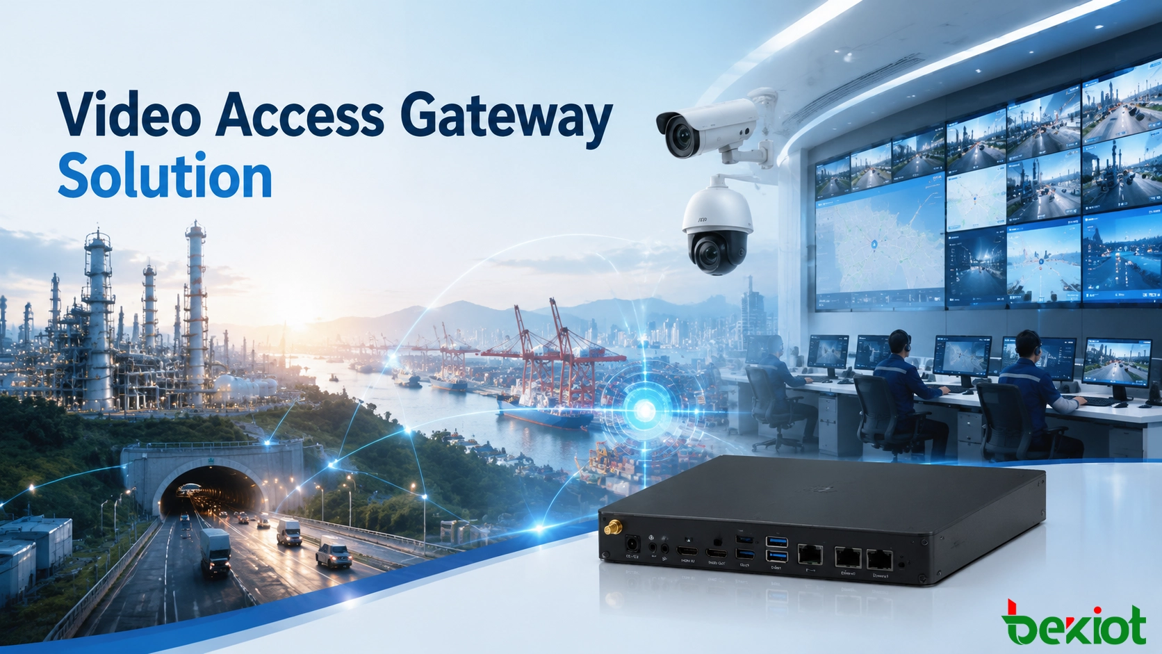 Solução de Gateway de Acesso a Vídeo: Permitindo a Integração Unificada de Vídeo para Sistemas de Comando Inteligentes