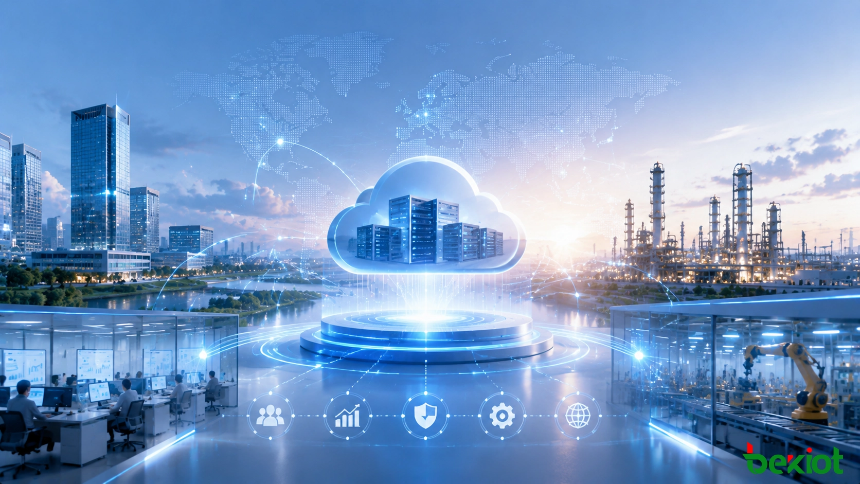 Como as plataformas de informação do setor apoiam a transformação digital e a integração de negócios