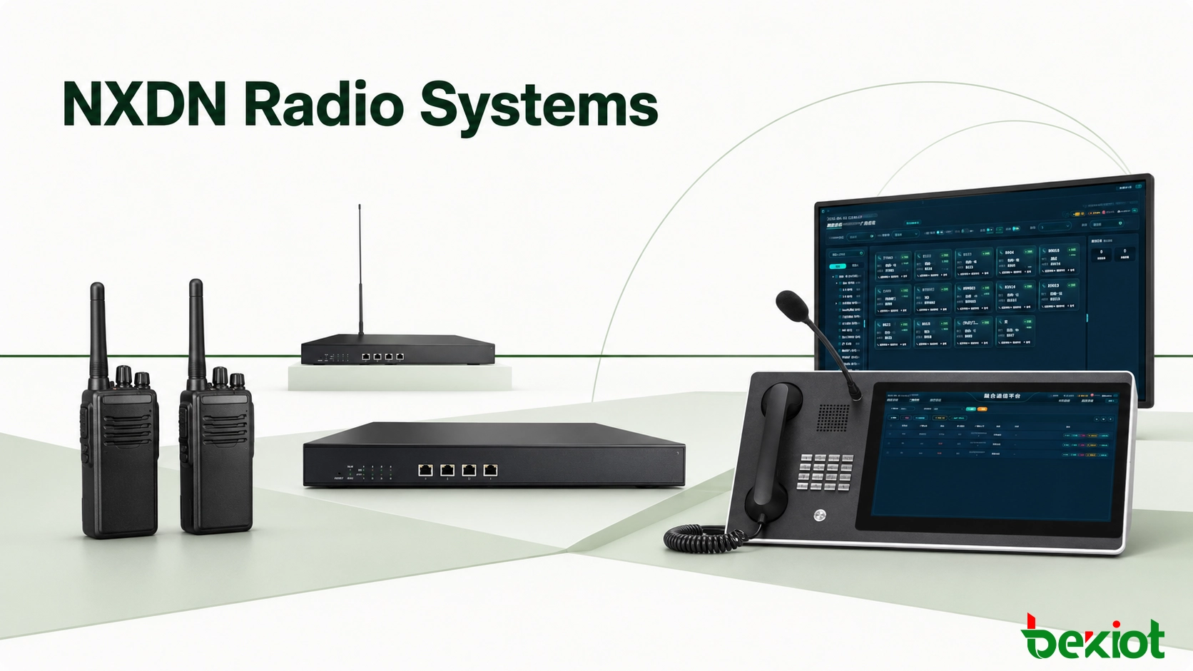 Como as Redes de Rádio Digital NXDN Suportam Comunicações Privadas