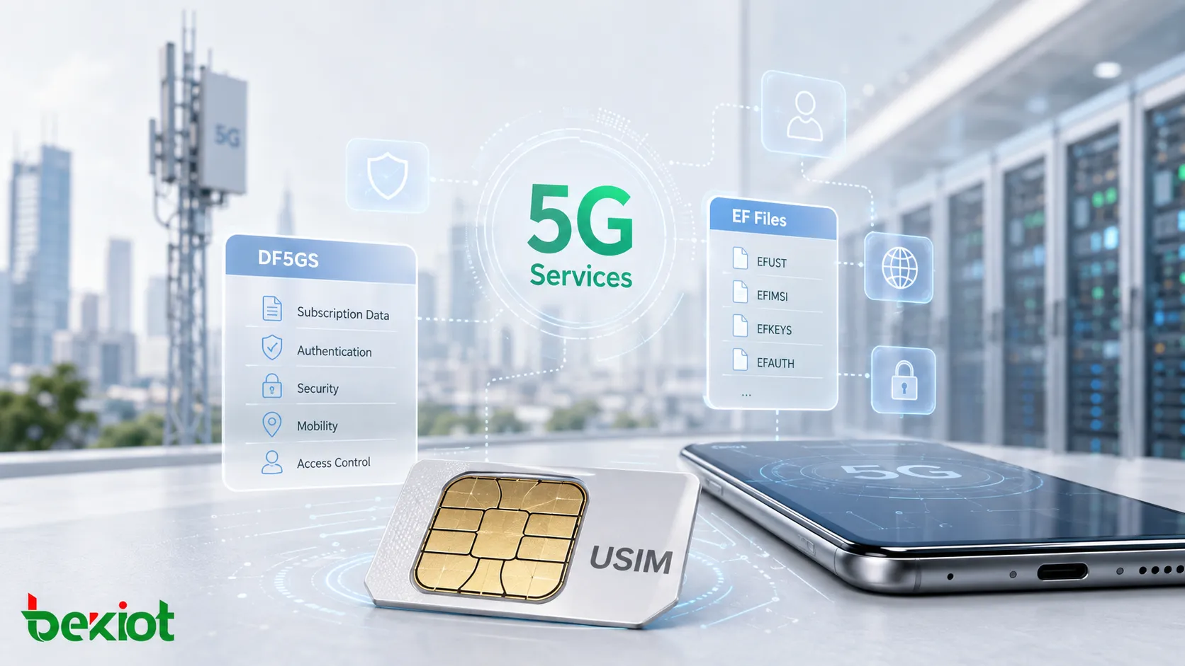 Por que o USIM precisa de novos serviços e arquivos EF para o 5G?