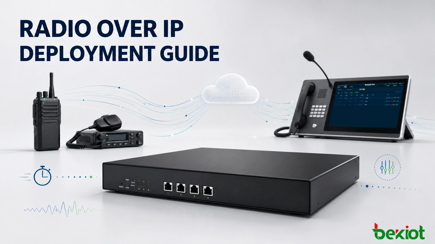Como implantar um gateway Radio over IP para comunicação por rádio confiável
