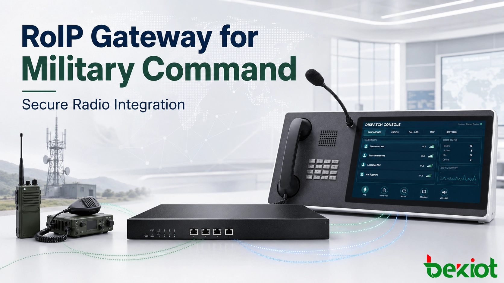Gateway RoIP para comunicações de comando militar: uma solução prática de integração de rádio