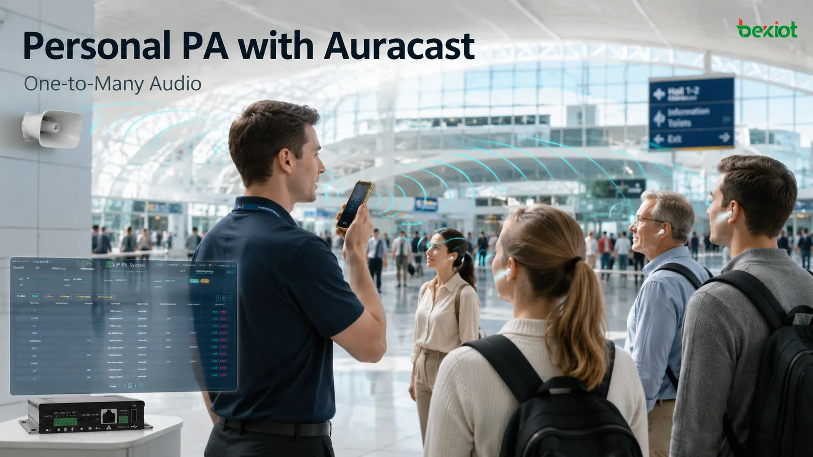 Um smartphone pode realmente funcionar como sistema PA? O Auracast está redefinindo o áudio de um para muitos