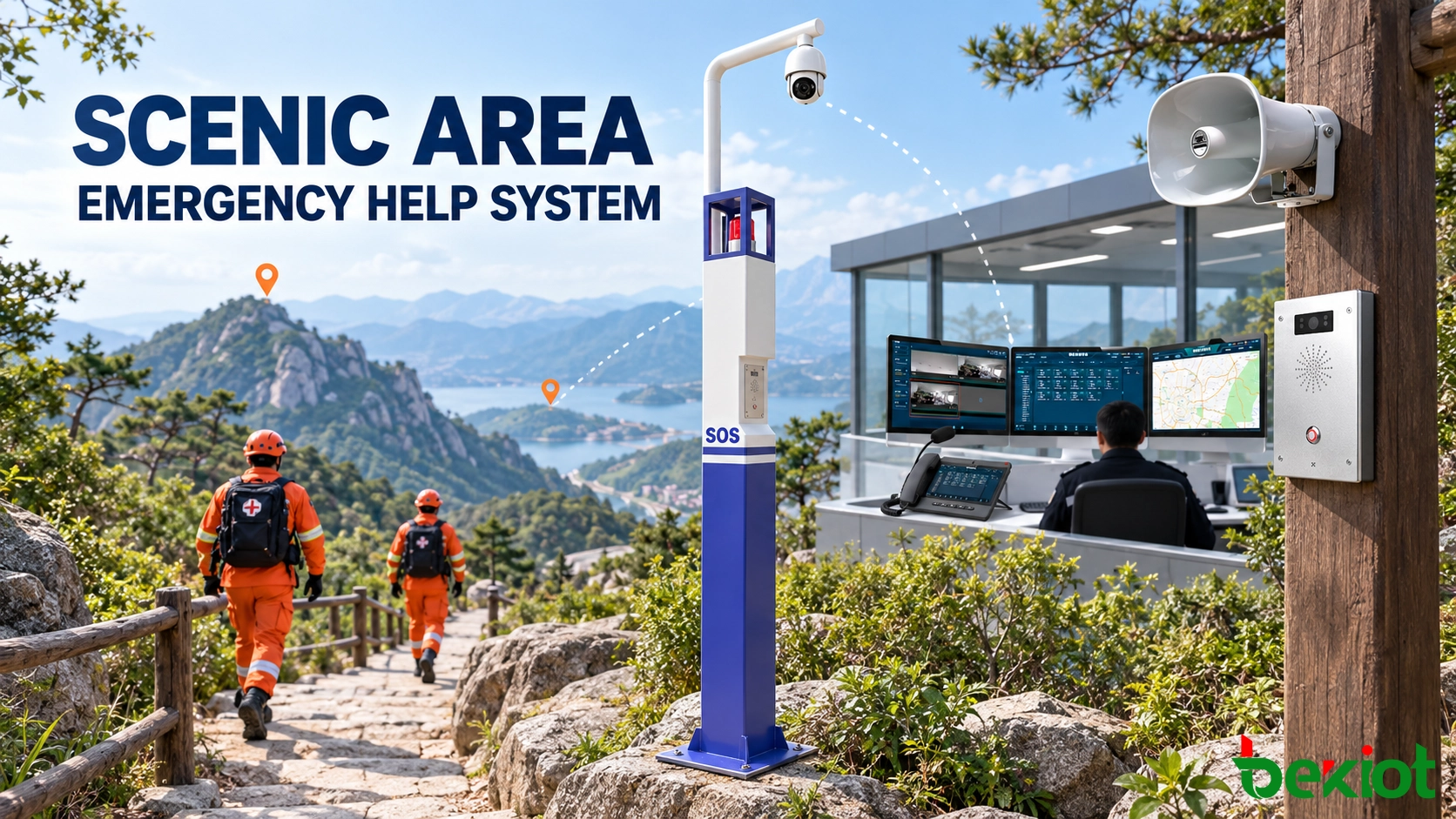 Sistema de Ajuda de Emergência para Áreas Turísticas: Chamadas SOS, Localização e Coordenação de Resgate