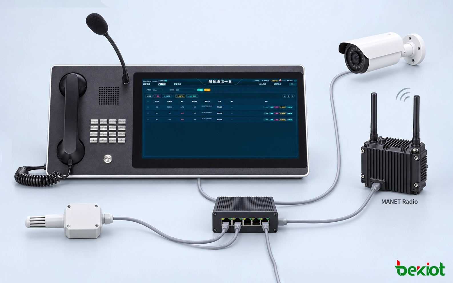 Conectividade de dispositivos IP