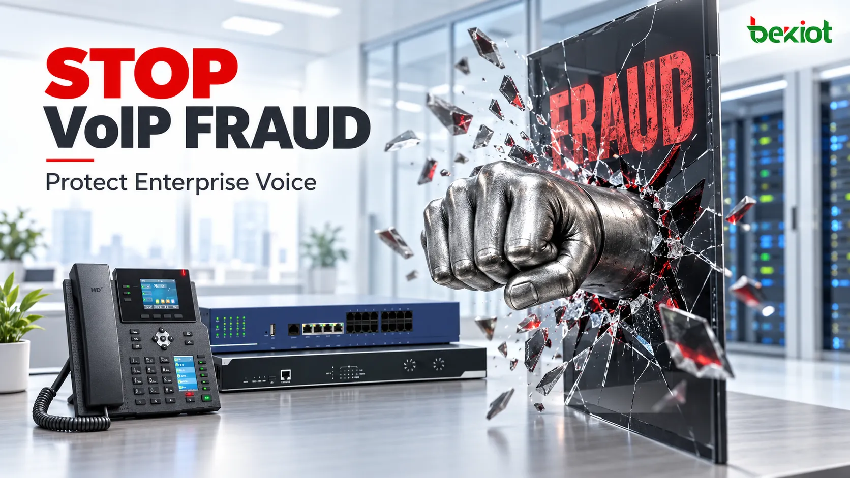 Cuidado com fraudes em VoIP: como os sistemas telefônicos VoIP podem manter as comunicações seguras?