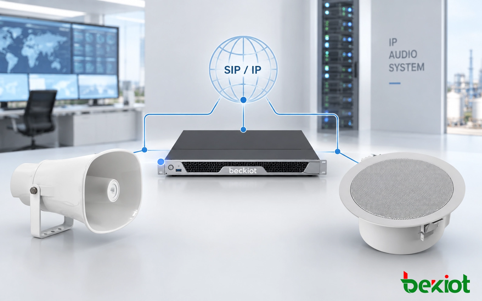 Integração SIP e Rede IP