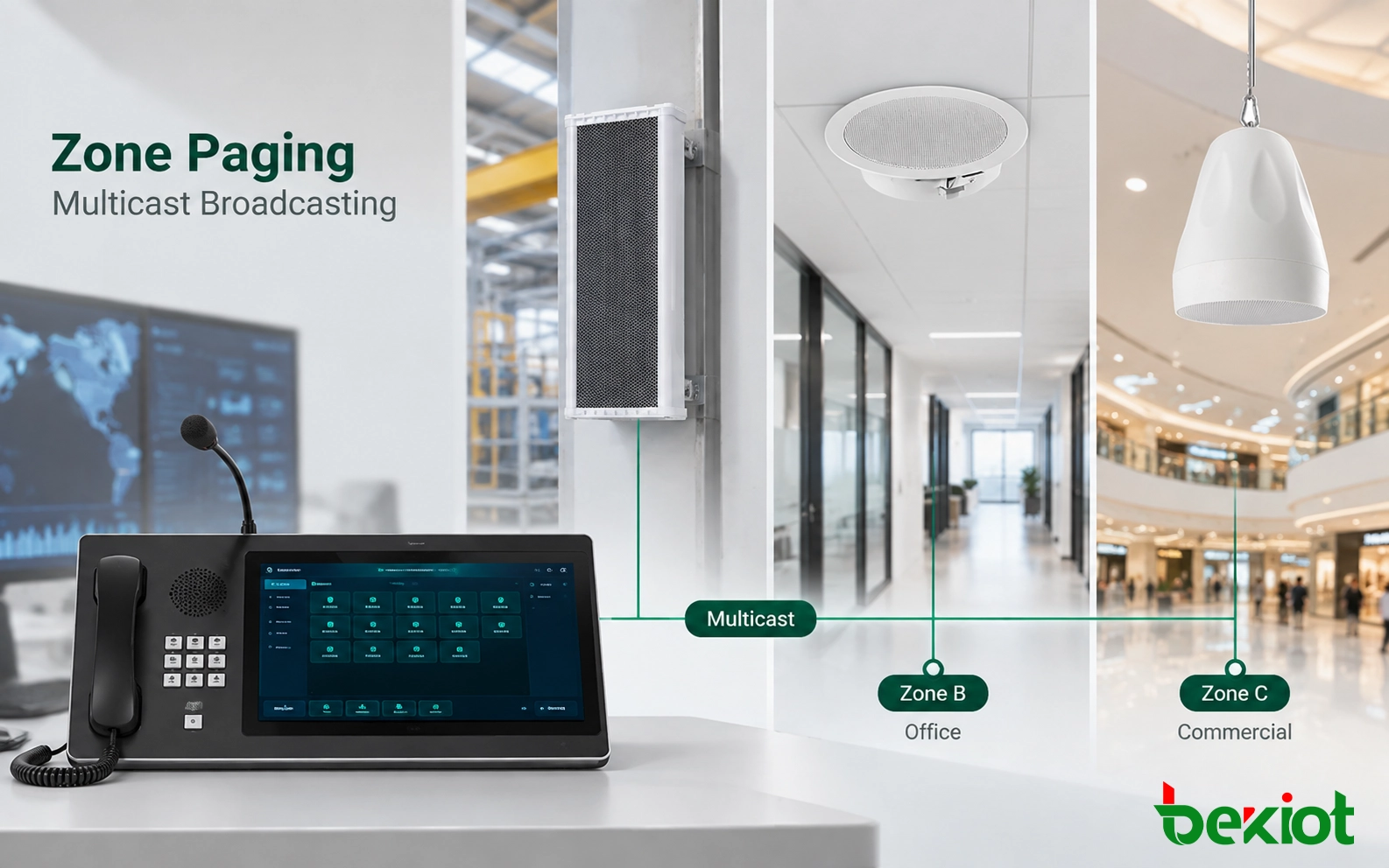 Paging por Zonas e Difusão Multicast